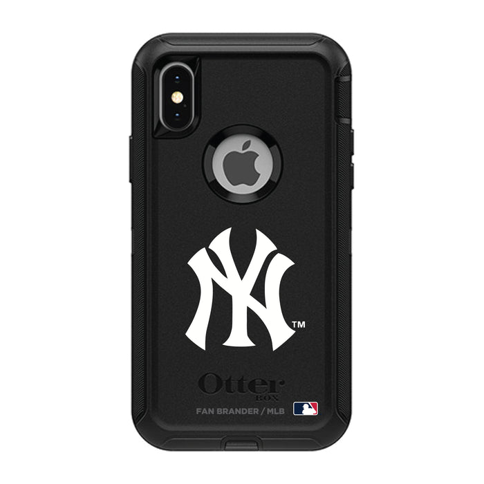 OtterBox Black Phone case with New York Yankees Primary Logo