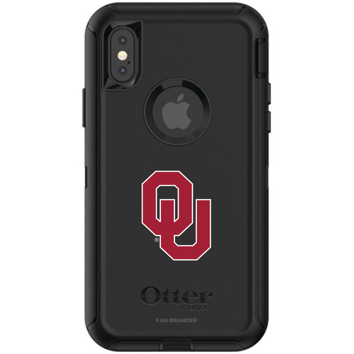 OtterBox Black Phone case with Oklahoma Sooners Primary Logo