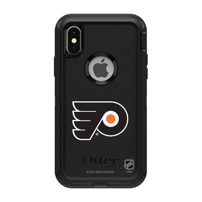 OtterBox Black Phone case with Philadelphia Flyers Primary Logo