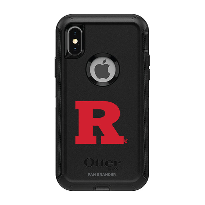 OtterBox Black Phone case with Rutgers Scarlet Knights Primary Logo