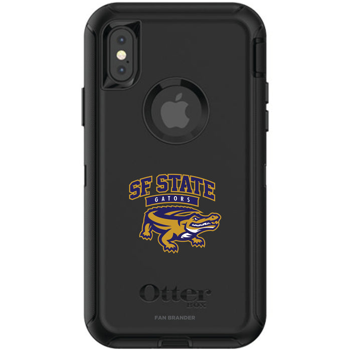 OtterBox Black Phone case with San Francisco State U Gators Primary Logo