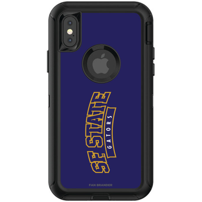 OtterBox Black Phone case with San Francisco State U Gators Wordmark Design