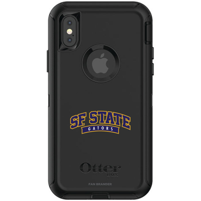 OtterBox Black Phone case with San Francisco State U Gators Secondary Logo