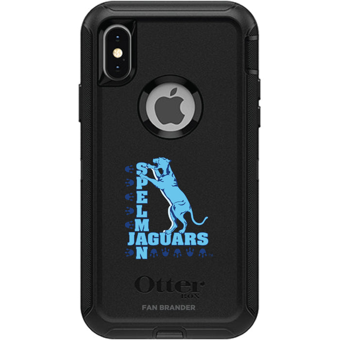 OtterBox Black Phone case with Spelman College Jaguars Primary Logo