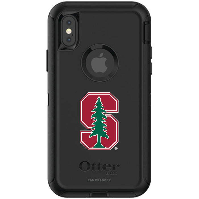 OtterBox Black Phone case with Stanford Cardinal Primary Logo