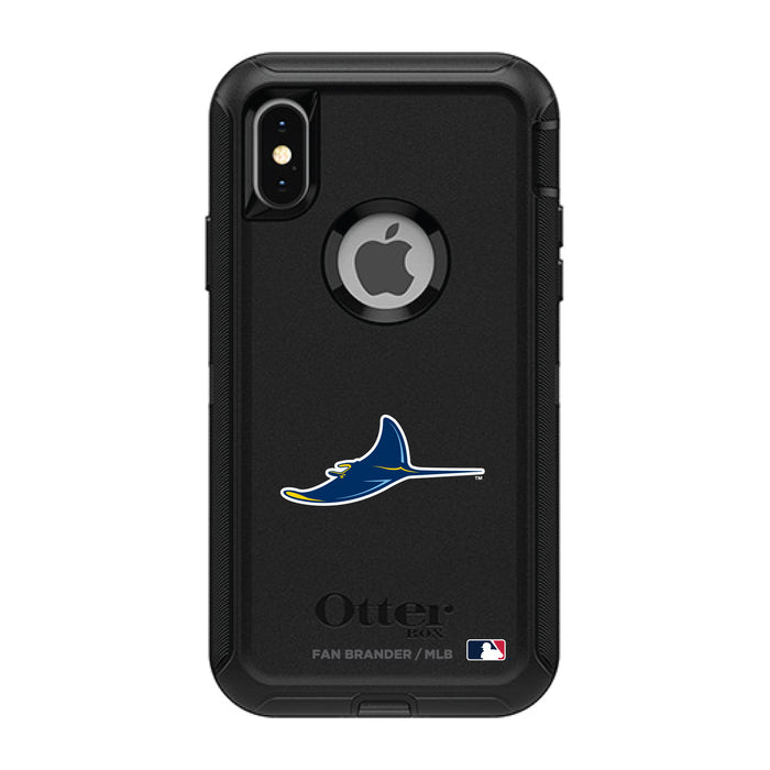 OtterBox Black Phone case with Tampa Bay Rays Secondary Logo