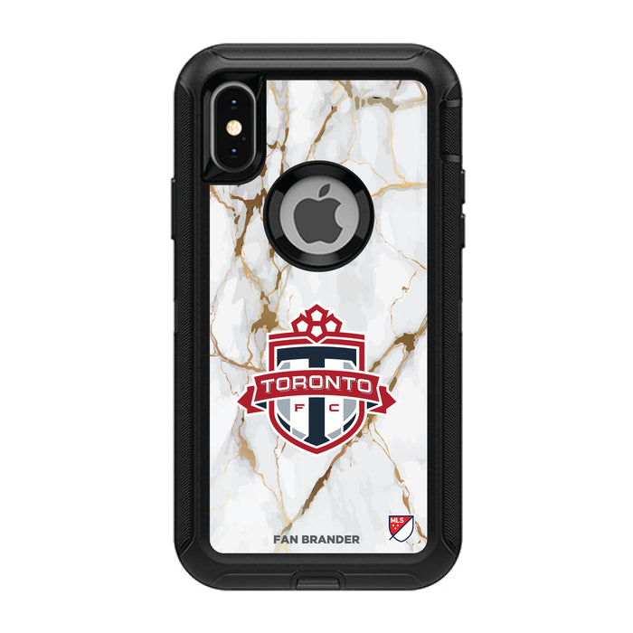 OtterBox Black Phone case with Toronto FC White Marble Design