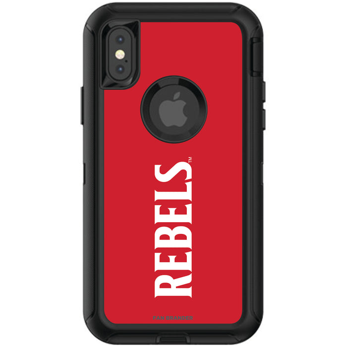 OtterBox Black Phone case with UNLV Rebels Wordmark Design