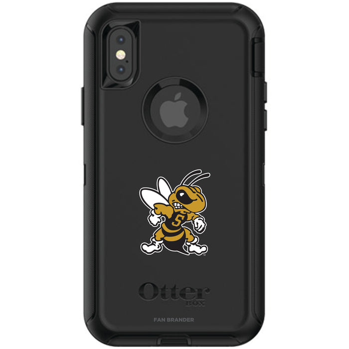 OtterBox Black Phone case with West Virginia State Univ Yellow Jackets Secondary Logo