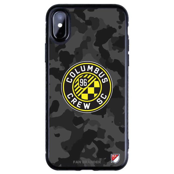 Fan Brander Black Slim Phone case with Columbus Crew SC Urban Camo design