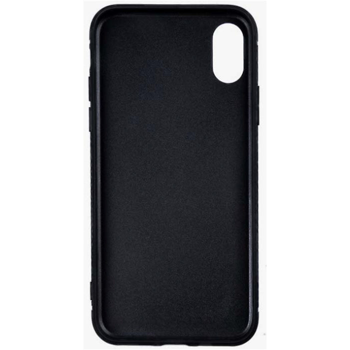 Fan Brander Black Slim Phone case with Virginia Tech Hokies White Marble design