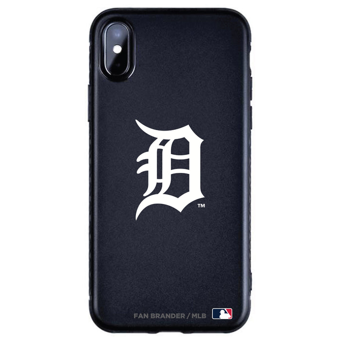 Fan Brander Black Slim Phone case with Detroit Tigers Primary Logo