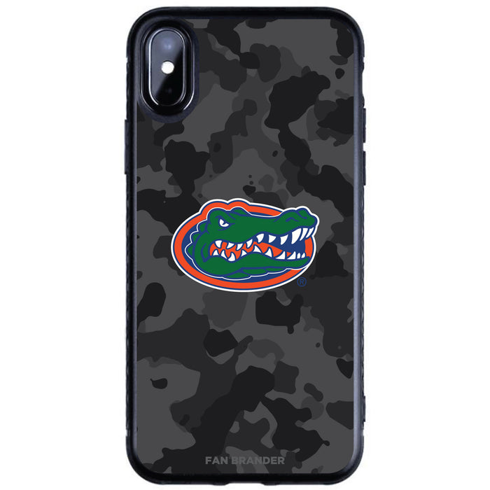 Fan Brander Black Slim Phone case with Florida Gators Urban Camo design