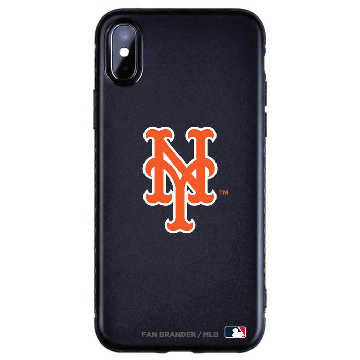Fan Brander Black Slim Phone case with New York Mets Primary Logo
