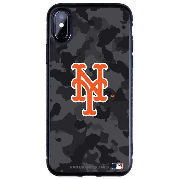 Fan Brander Black Slim Phone case with New York Mets Urban Camo design