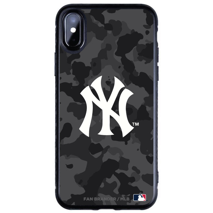 Fan Brander Black Slim Phone case with New York Yankees Urban Camo design