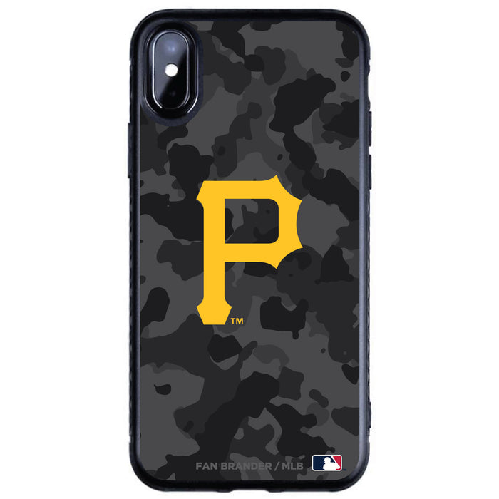Fan Brander Black Slim Phone case with Pittsburgh Pirates Urban Camo design