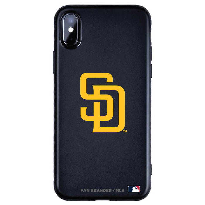 Fan Brander Black Slim Phone case with San Diego Padres Primary Logo