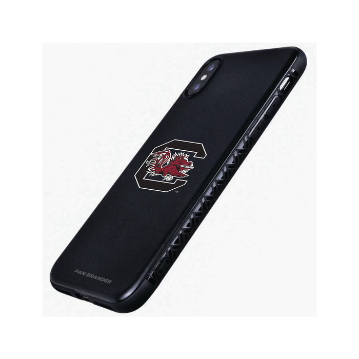 Fan Brander Black Slim Phone case with South Carolina Gamecocks Primary Logo