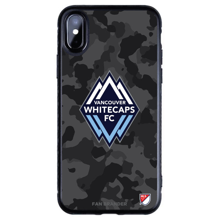 Fan Brander Black Slim Phone case with Vancouver Whitecaps FC Urban Camo design