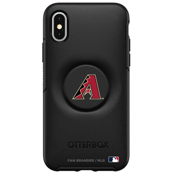 OtterBox Otter + Pop symmetry Phone case with Arizona Diamondbacks Primary Logo