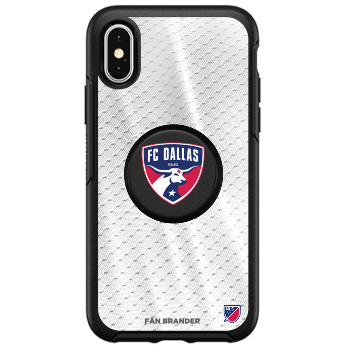 OtterBox Otter + Pop symmetry Phone case with FC Dallas Primary Logo with Jersey design