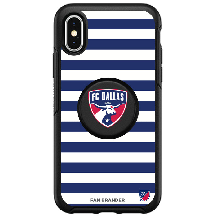OtterBox Otter + Pop symmetry Phone case with FC Dallas Primary Logo with Stripes
