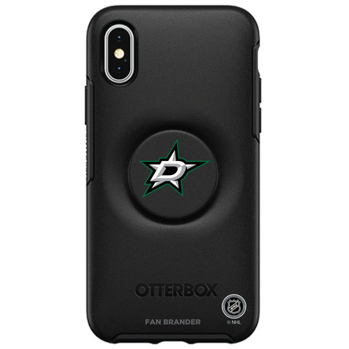 OtterBox Otter + Pop symmetry Phone case with Dallas Stars Primary Logo