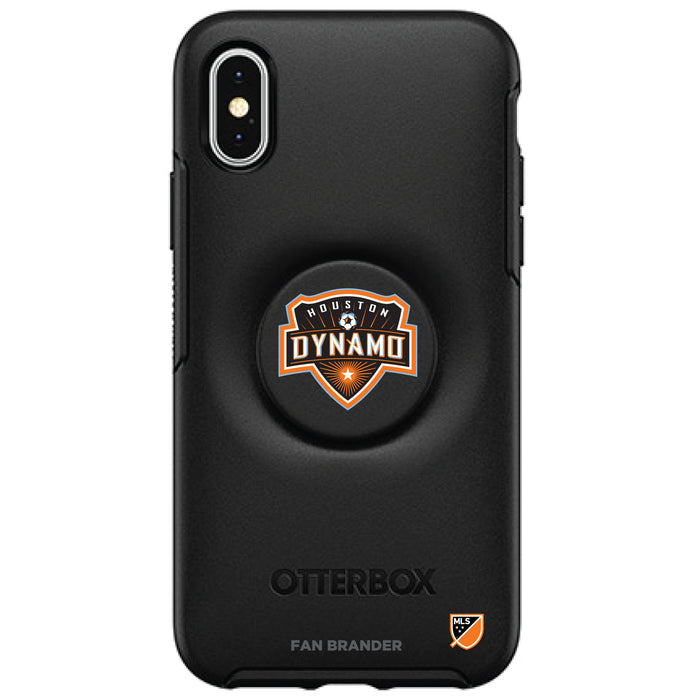 OtterBox Otter + Pop symmetry Phone case with Houston Dynamo Primary Logo