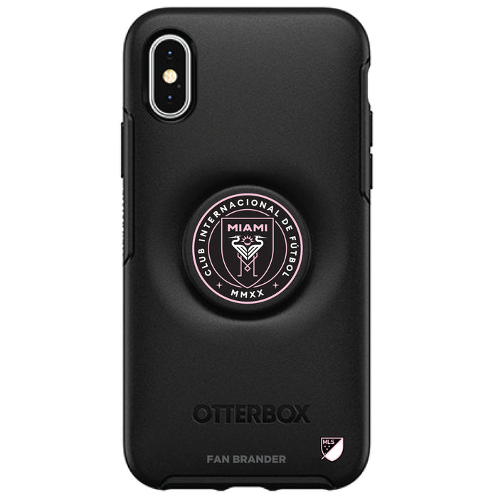 OtterBox Otter + Pop symmetry Phone case with Inter Miami CF Primary Logo