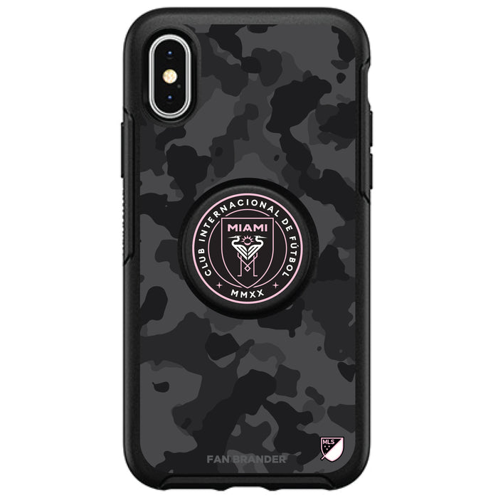 OtterBox Otter + Pop symmetry Phone case with Inter Miami CF Urban Camo design