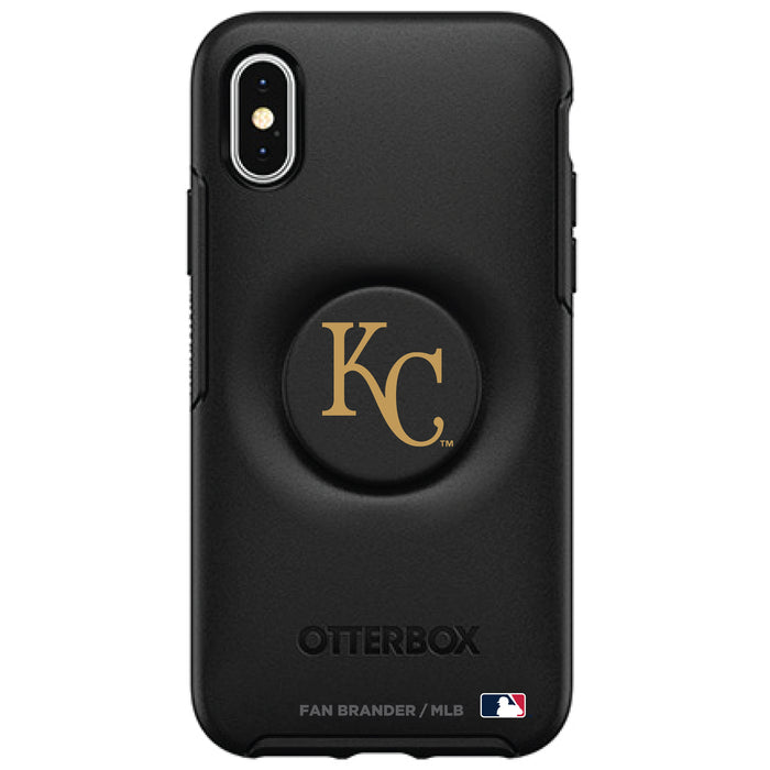 OtterBox Otter + Pop symmetry Phone case with Kansas City Royals Primary Logo