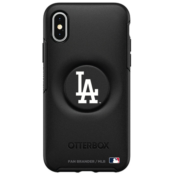 OtterBox Otter + Pop symmetry Phone case with Los Angeles Dodgers Primary Logo