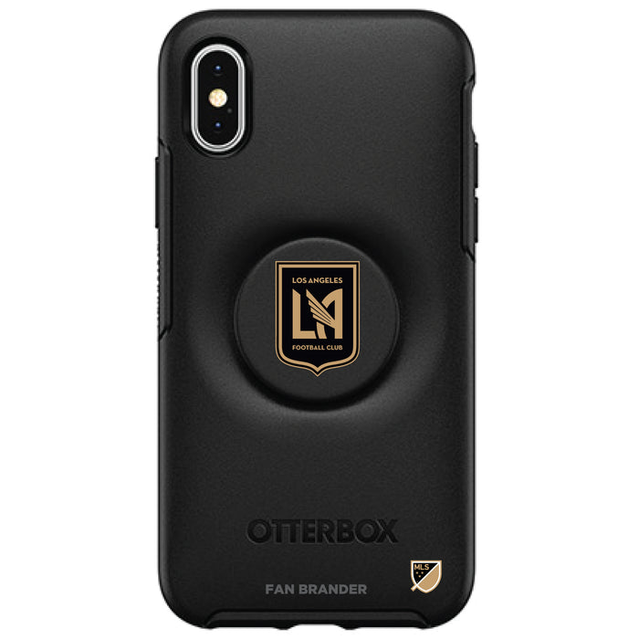 OtterBox Otter + Pop symmetry Phone case with LAFC Primary Logo