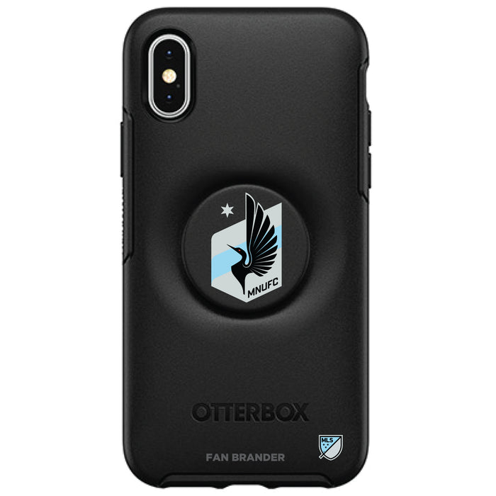 OtterBox Otter + Pop symmetry Phone case with Minnesota United FC Primary Logo
