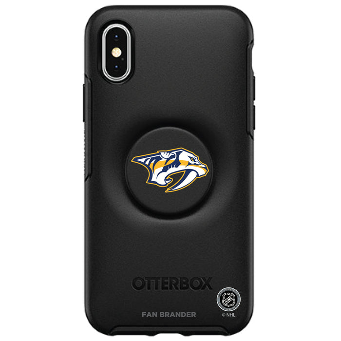 OtterBox Otter + Pop symmetry Phone case with Nashville Predators Primary Logo