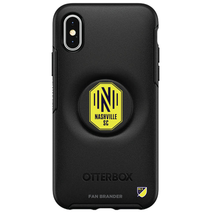 OtterBox Otter + Pop symmetry Phone case with Nashville SC Primary Logo