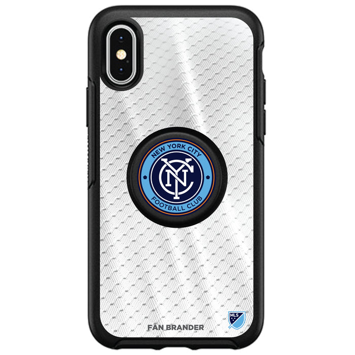 OtterBox Otter + Pop symmetry Phone case with New York City FC Primary Logo with Jersey design