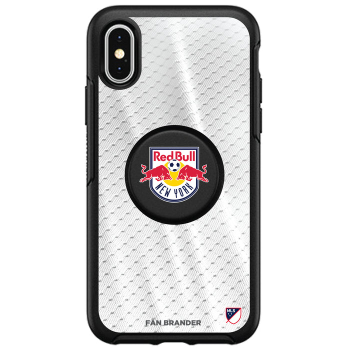 OtterBox Otter + Pop symmetry Phone case with New York Red Bulls Primary Logo with Jersey design