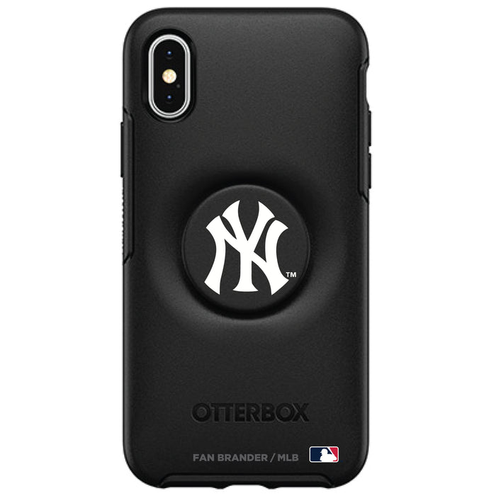 OtterBox Otter + Pop symmetry Phone case with New York Yankees Primary Logo