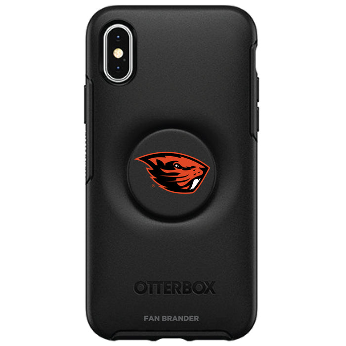 OtterBox Otter + Pop symmetry Phone case with Oregon State Beavers Primary Logo