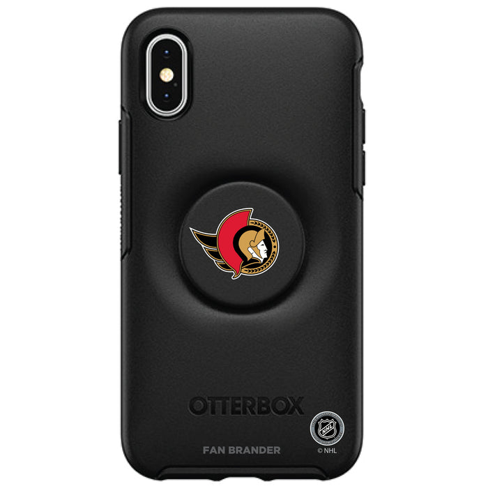 OtterBox Otter + Pop symmetry Phone case with Ottawa Senators Primary Logo