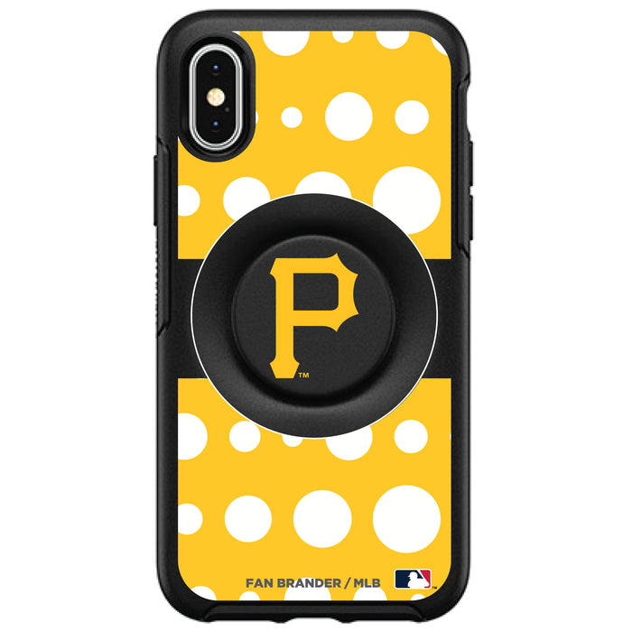 OtterBox Otter + Pop symmetry Phone case with Pittsburgh Pirates Polka Dots design