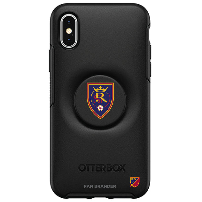 OtterBox Otter + Pop symmetry Phone case with Real Salt Lake Primary Logo