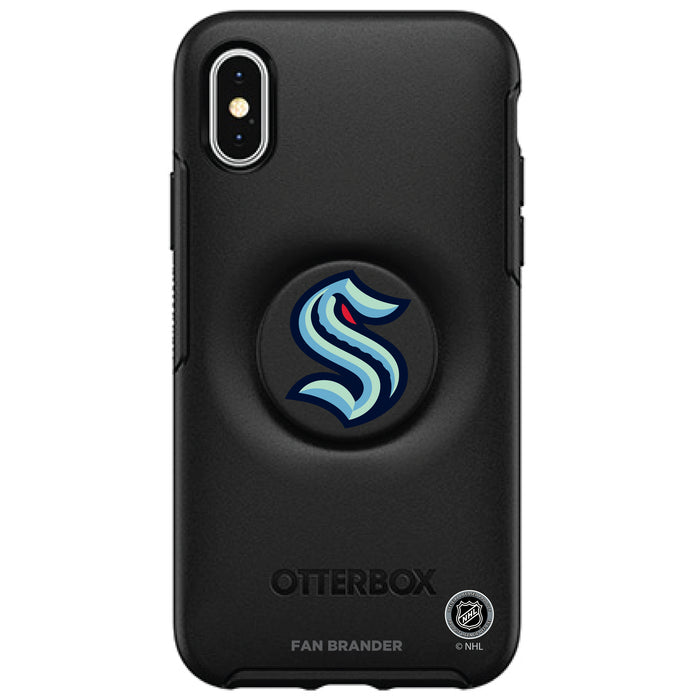 OtterBox Otter + Pop symmetry Phone case with Seattle Kraken Primary Logo