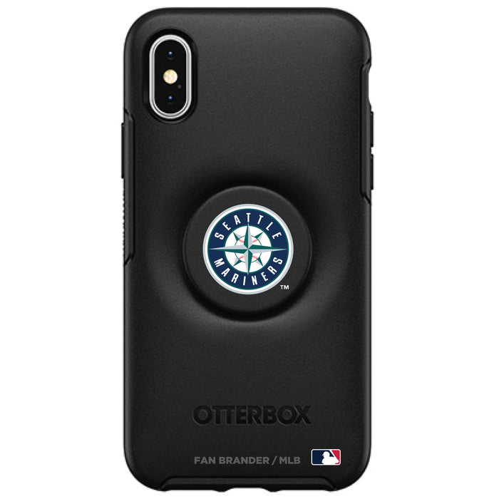 OtterBox Otter + Pop symmetry Phone case with Seattle Mariners Primary Logo