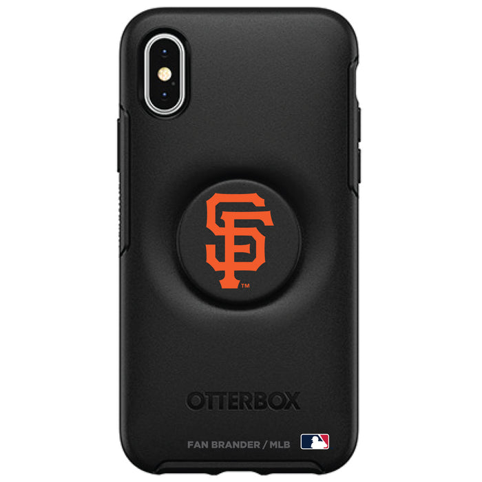 OtterBox Otter + Pop symmetry Phone case with San Francisco Giants Primary Logo