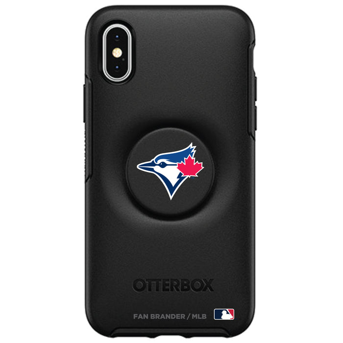 OtterBox Otter + Pop symmetry Phone case with Toronto Blue Jays Primary Logo