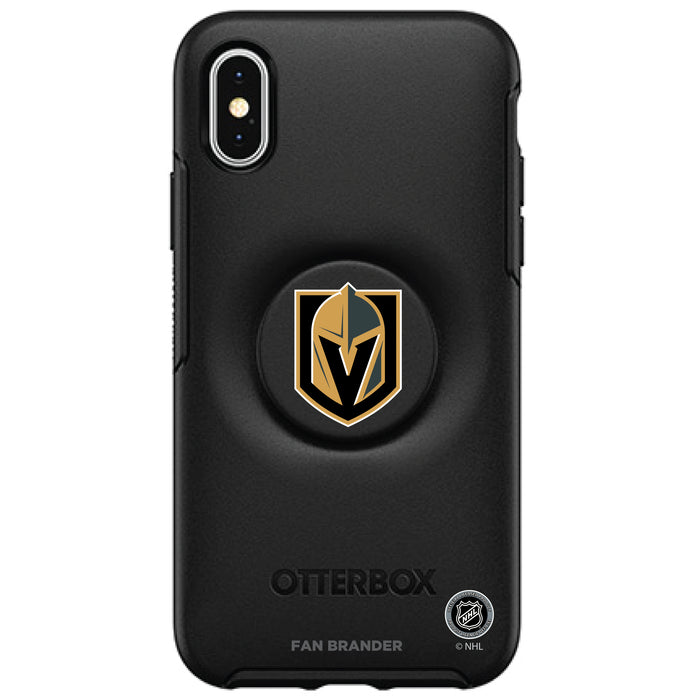 OtterBox Otter + Pop symmetry Phone case with Vegas Golden Knights Primary Logo