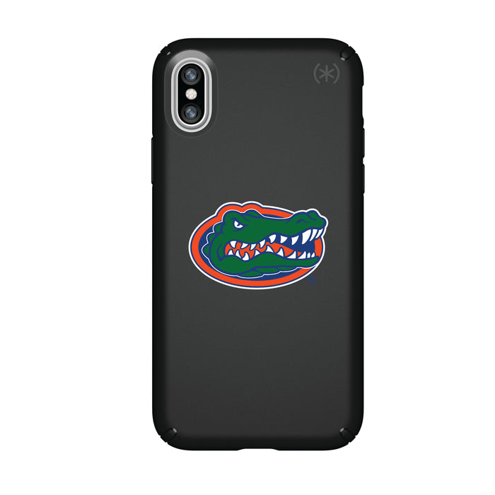 Speck Black Presidio Series Phone case with Florida Gators Primary Logo